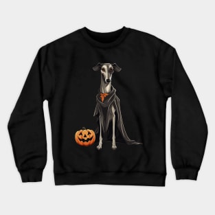 Halloween Galgo Espanol Greyhound Spanish Crewneck Sweatshirt